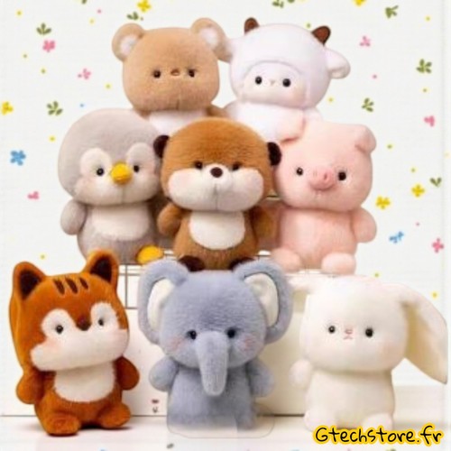 Peluche animaux mignonne 15cm - peluche,
