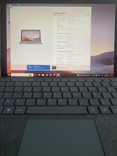Surface pro 7 Model 1866 i5, 128GB, 8Go Windows 10 Pro + Clavier Microsoft