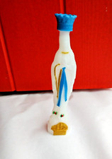 ✞ FLACON DE LOURDES N°6 ✞ + eau (forme de la SAINTE VIERGE MARIE en couleurs)