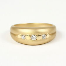 Bague Avec 3 Diamants 0,15 Ct