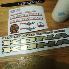 Ensemble d'autocollants Kona