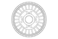 TRW DB4557MR Brake Drum for