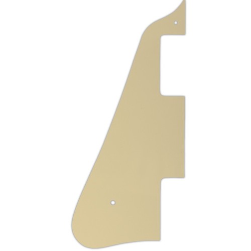 Pickguard gaucher crème 1ply - gaucher,