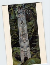 Postcard Totem and Forest by