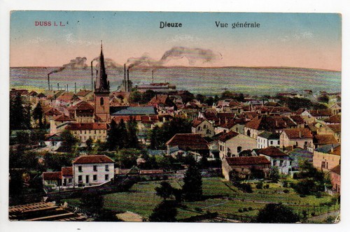 Dieuze duss moselle - duss, cpa