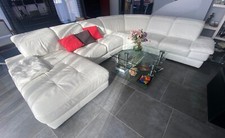 canapé d'angle en cuir