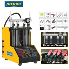 AUTOOL CT150 Fuel Injector Cleaner Tester Ultrasonic Injector Cleaning Machine 