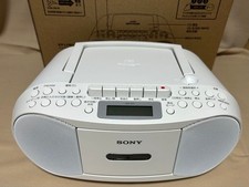 SONY CFD-S70 Blanc Stéréo