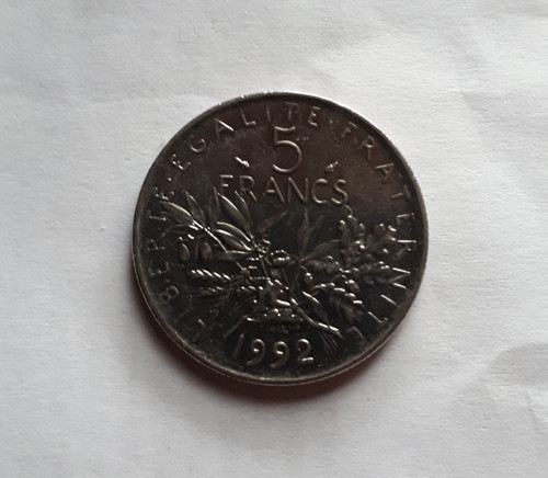 Francs semeuse 1992 - , 5