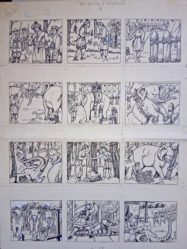 Planche originale - de,