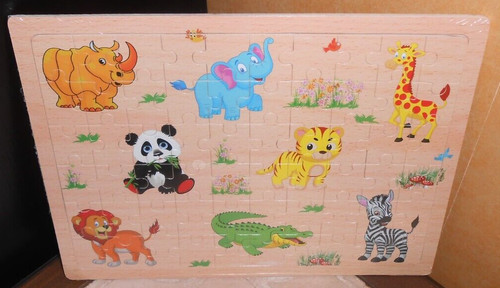 Puzzle bois pièces - 60,