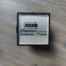 Horametre AGRAM TYPE 820 (Compteur d'heures 1/10)
