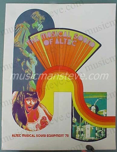 Rare 1972 altec musical - 1972,