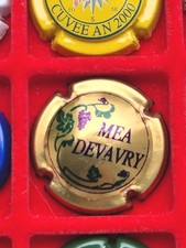RARE CAPSULE DE CHAMPAGNE MEA DEVAVRY.REF 1