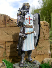 Soldat plomb MOYEN-AGE : Le CHEVALIER TEMPLIER