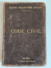 Livre Code Civil petite