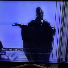 Samsung LED TV Black Damaged