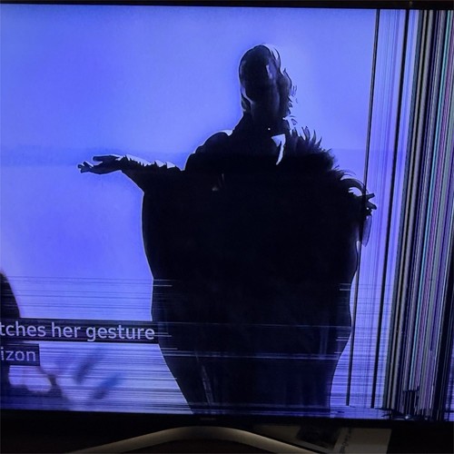 Samsung led black - tv,