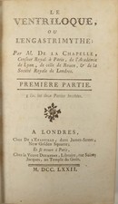 LA CHAPELLE, Jean-Baptiste de