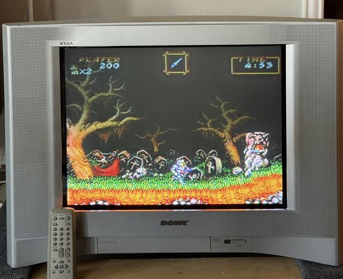 Sony trinitron kv - sony, 20"