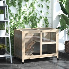 Small Rabbit Cage, Desk and