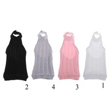 Pull en maille dos nu pour