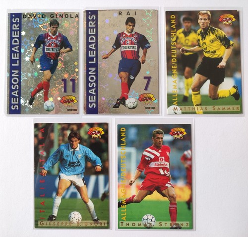 Cartes panini football 1995 - cartes,