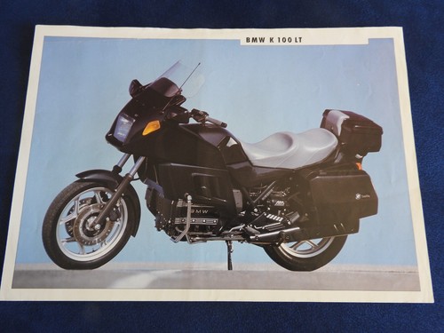 Feuillet moto bmw k100 - bmw,