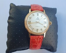 montre vintage yema incabloc automatique plaqué or 424969 unisexe