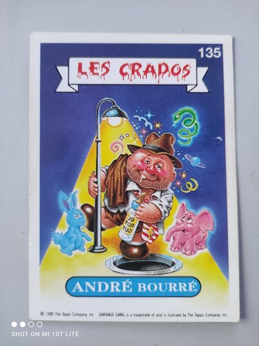Carte les crados série - carte,