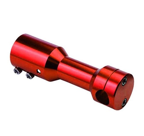 Potence droite rouge ø22mm - potence,