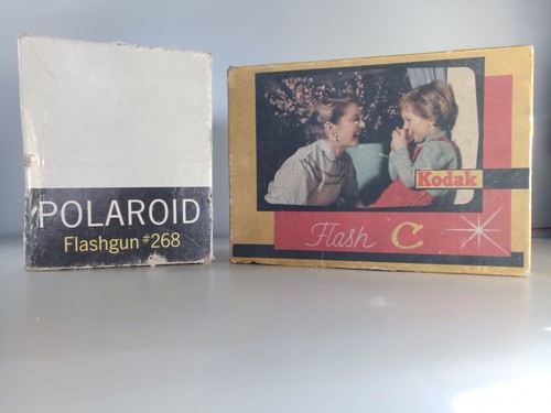 Lot flash polaroid et - de,