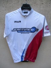 Maillot cycliste JEAN TUNESI BOURGOIN FIAT Bernard THEVENET cycling shirt M