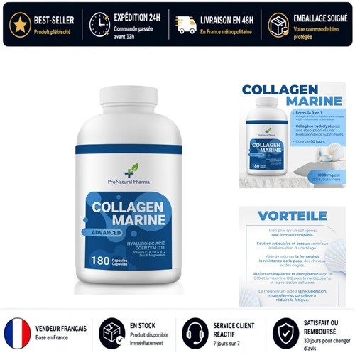Collagène marin gélules - marin, en