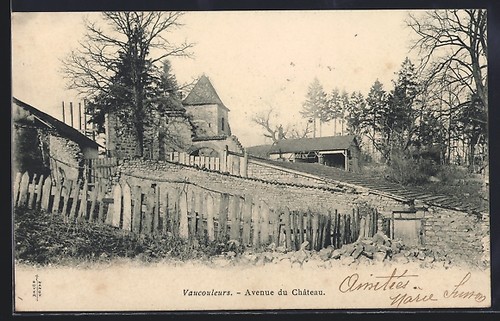 Cpa vaucouleurs avenue du - cpa,