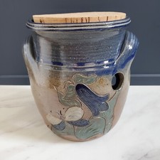 Gros Pot Saloir A Sel En Grès