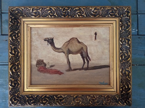 Tableau ancien huile peinture - tableau,