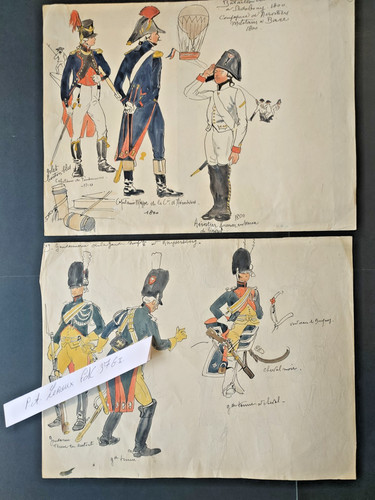 Leroux originaux dessins - p.-a.,