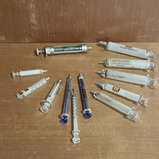 Seringues Médicales En Verre, Inox, Médical, Vintage, 1ml,2ml,4ml,5ml,10ml
