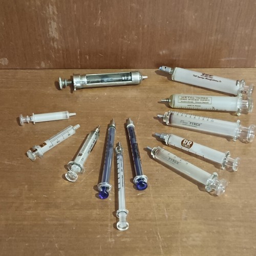Seringues médicales verre - seringues, en