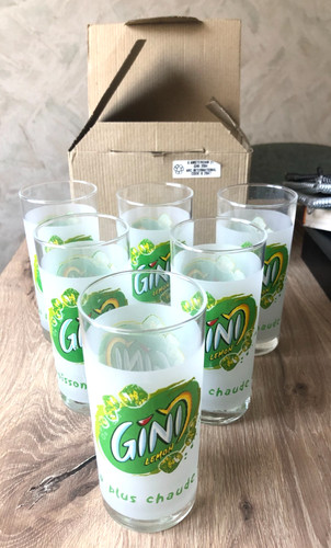 Lot verres gini - 6,