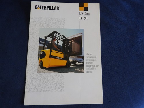 Catalogue caterpillar chariot - catalogue,