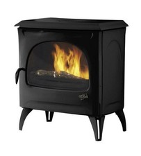 godin poêle à bois 7kw noir mat 388113a courances