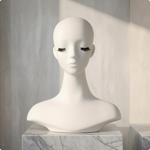 Buste mannequin avec - de,