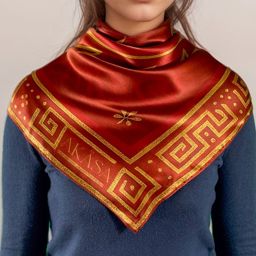 Foulard carré soie - foulard, 100%