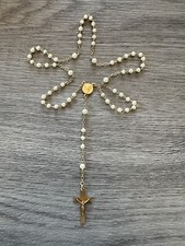 chapelet ancien - Imitation nacre et Plaque Or