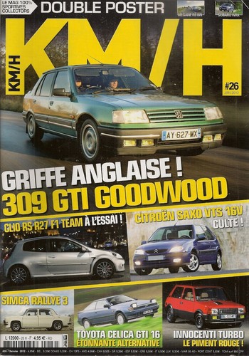 Saxo vts 16v simca - km/h,
