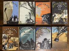 Lot 8 Jules Verne Lot livres de Poche dont 2 tomes doubles