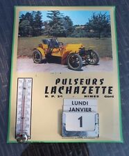  glacoide  publicitaire thermomètre  calendrier  pulseurs lachazette nimes gard