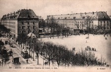 CARTE POSTALE - METZ  - MOSELLE - 57 - ANCIENNE CASERNE DU GENIE